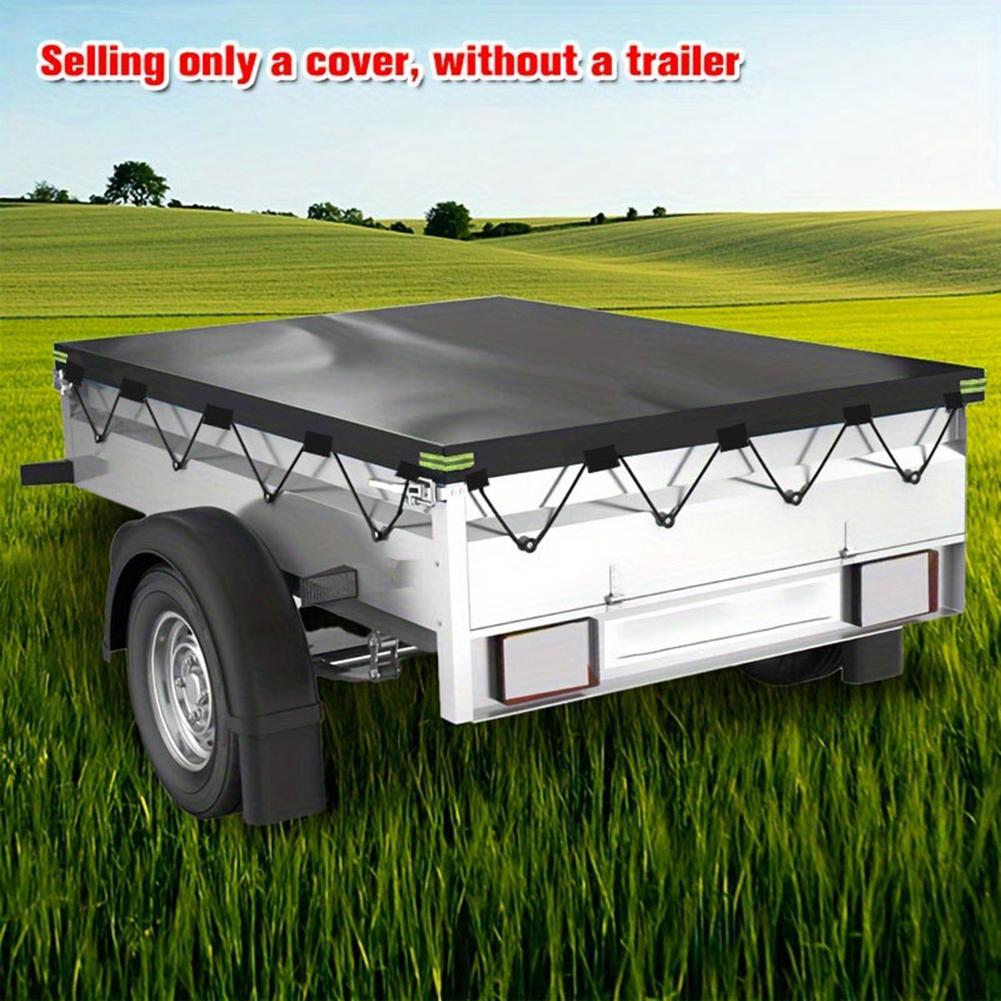 Wear Resistant Water and Windproof Trailer Cover Made from Quality 420D Fabric