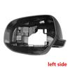 Side Mirror Frame Holder for Mitsubishi Outlander 2013-2018 Glossy Black Wing Housing 2014 2015 2016 Glass Surround Trim