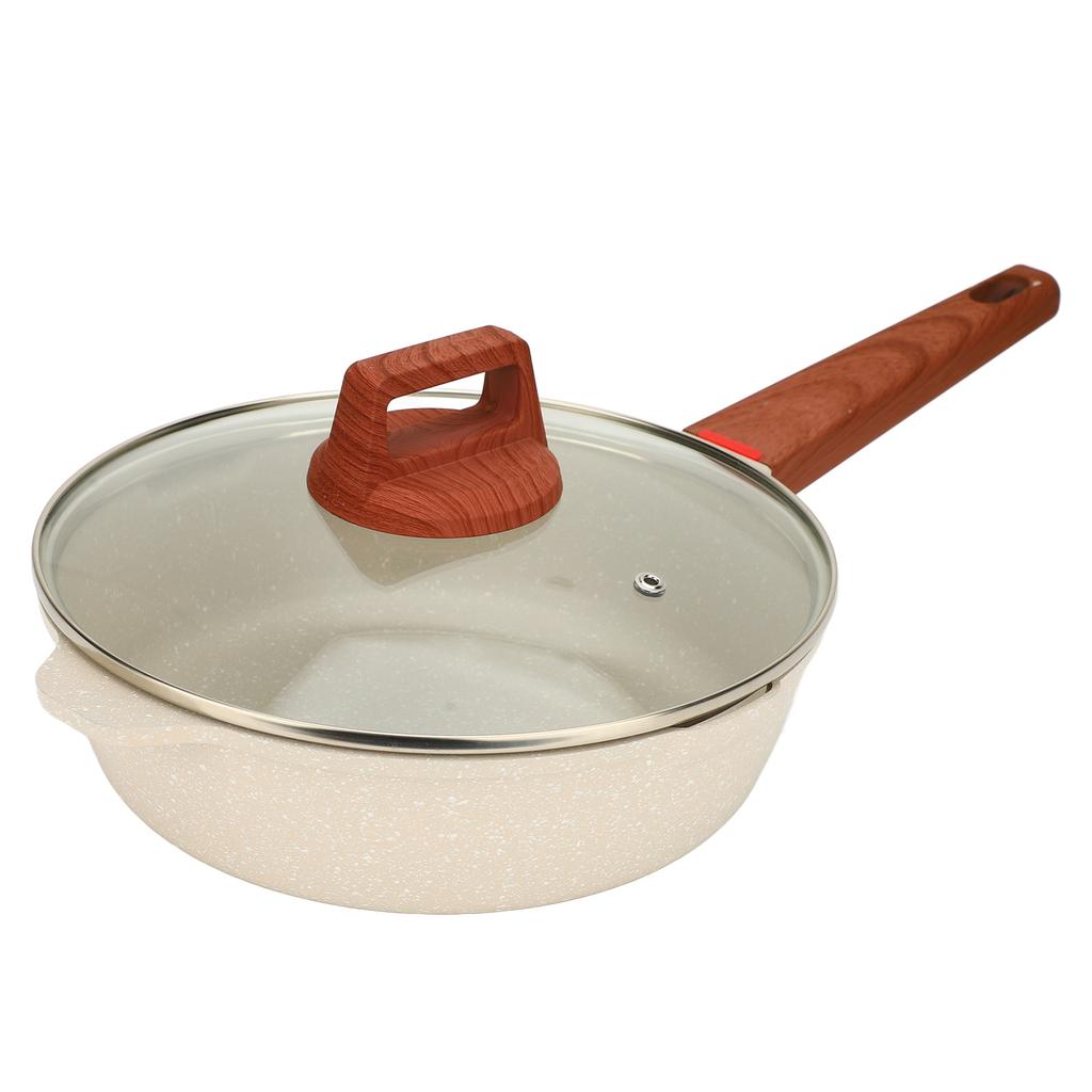 Maifan Stein Bratpfanne Professionell Verhindert Anhaften Leichte Reinigung Effizientes Gleichmäßiges Erhitzen Kochen