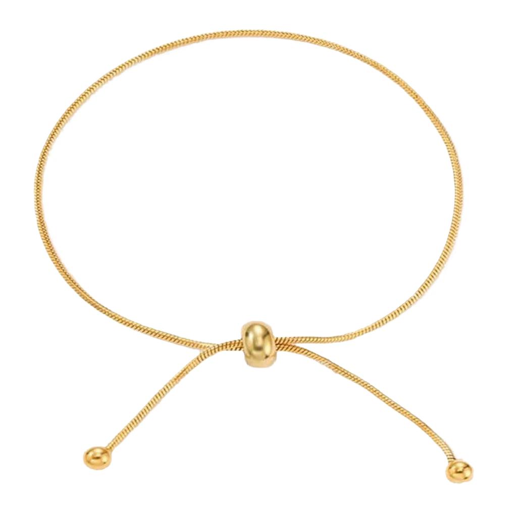 Adjustable Gold/Silver Tone Anklet Bracelet Elegant Ankle Thin Chain Jewelry for Women Fashionable Foot Accessories