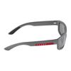 Prada Original Design Nylon Irregular Shape Sunglasses Unisex sunglasses Gray SPS05ZE16XF07W1C059