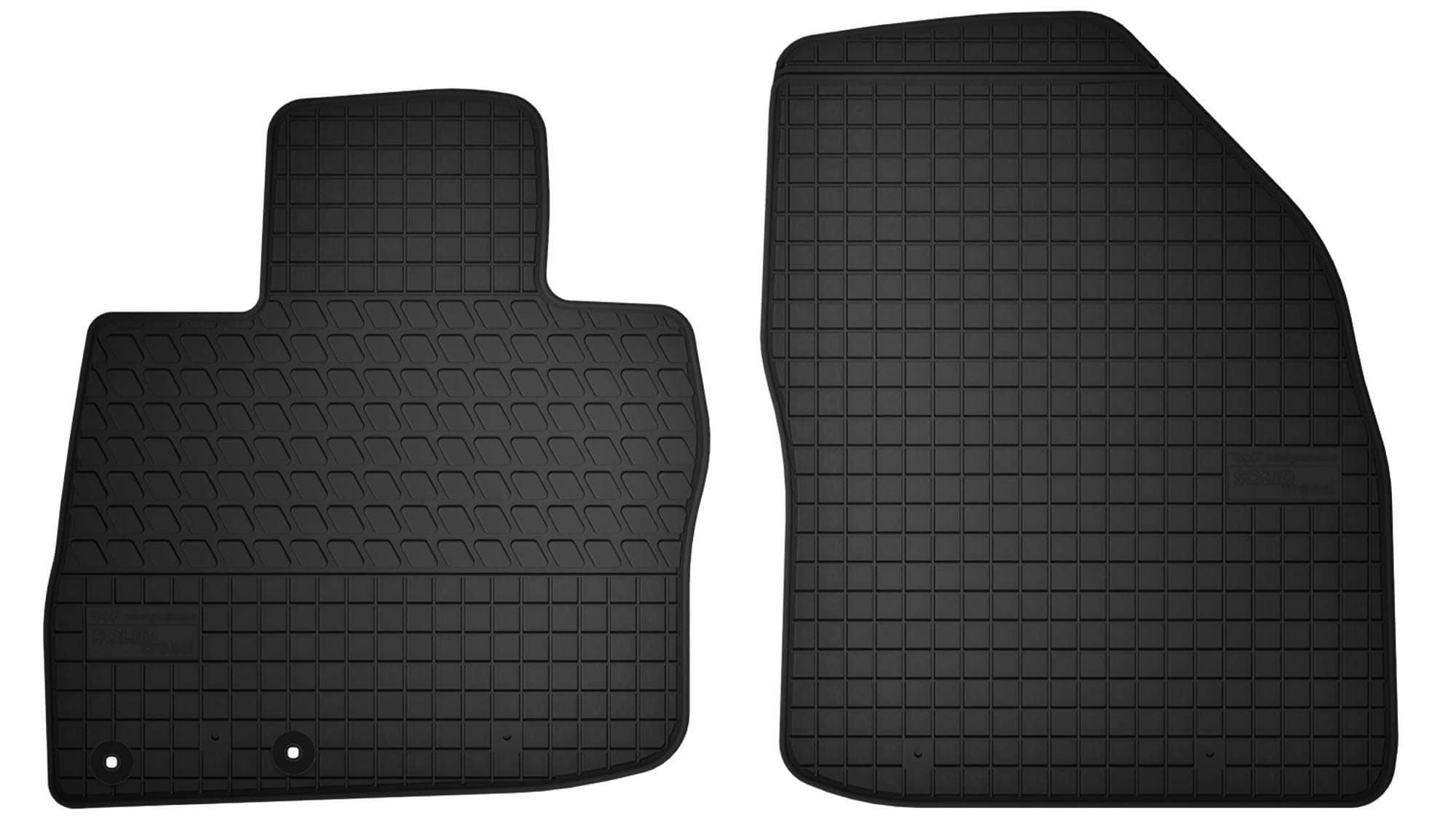 front rubber mats for: Honda Civic IX 5D hatchback, station wagon (from 2011 to 2016)