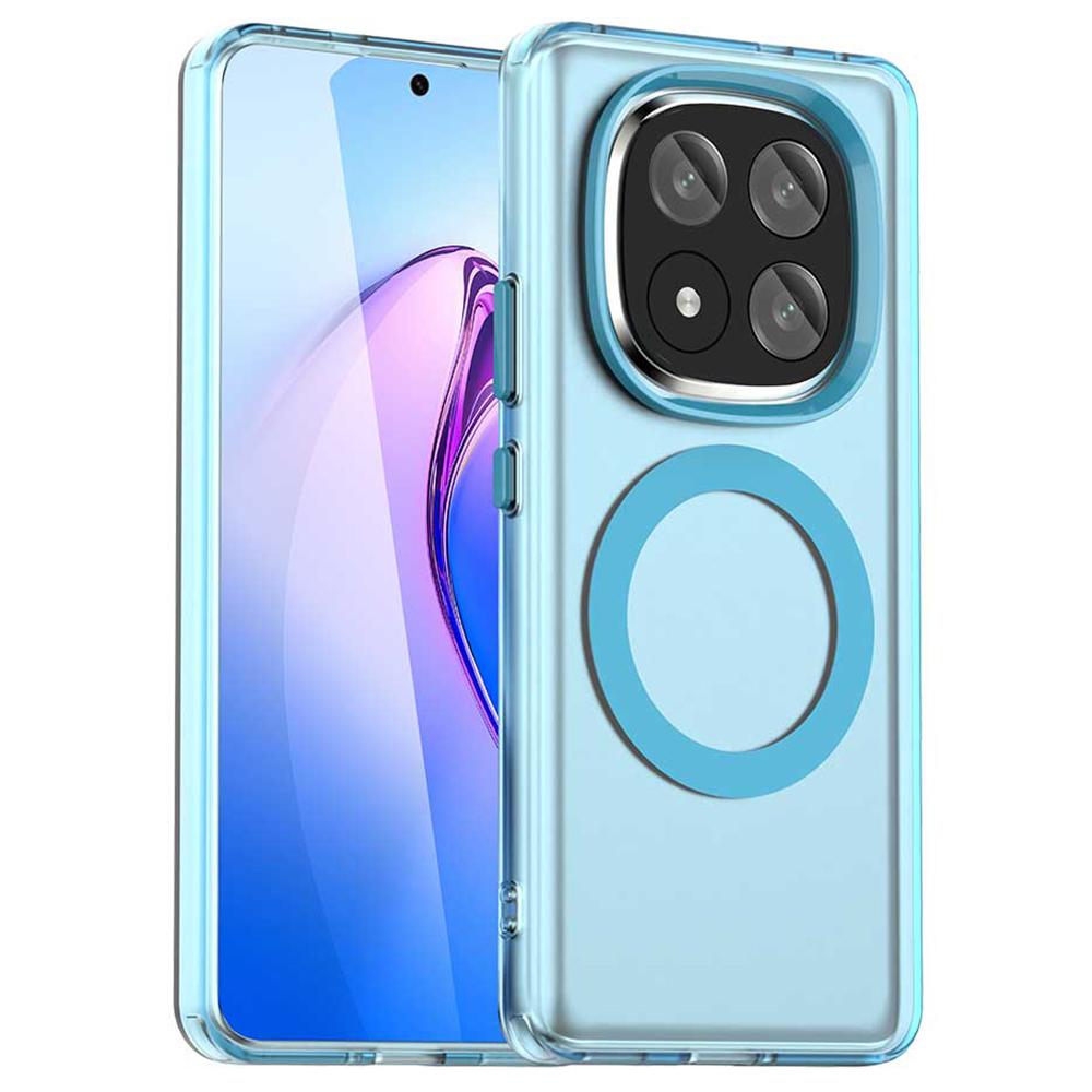 Für Xiaomi Redmi Note 14 Pro+ 5G Hülle Kompatibel mit MagSafe PC+TPU+PET Anti-Sturz Handyhülle