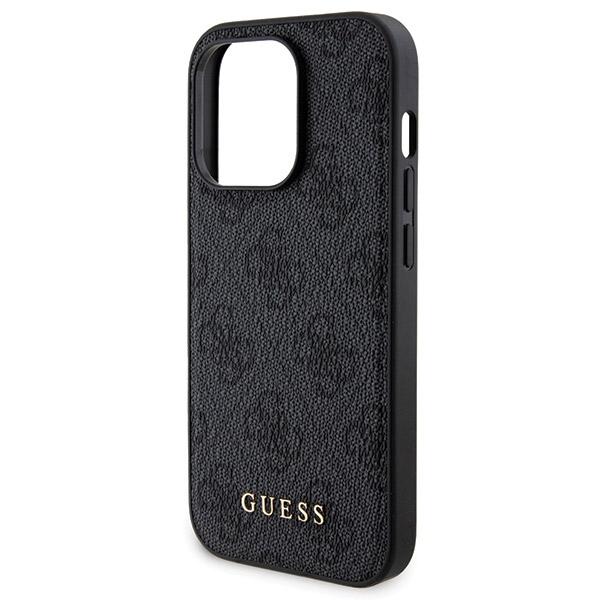 Zestaw Guess Gubpm5P14L4Gemgk Iphone14 Pro 6.1 Hardcase + Powerbank 5000Mah Magsafe Czarny/Black 4G Metal Logo