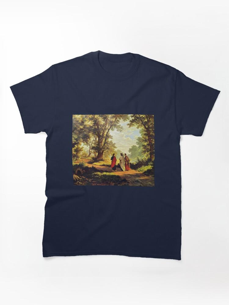 Cross Road Road To Emmaus Classic Unisex T-Shirt