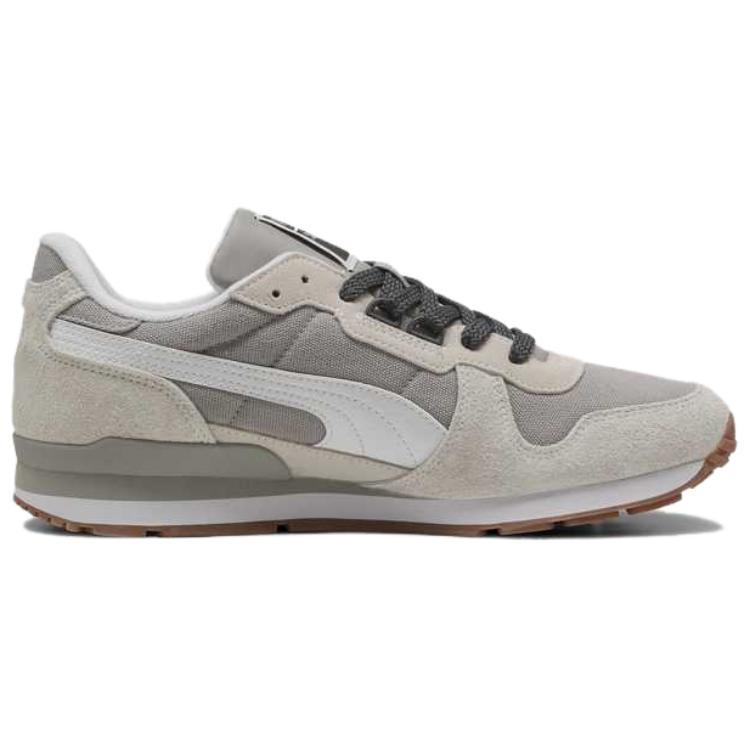 Puma Rx 737 Textile, Artificial Leather, Leather Low Top Casual Shoes Unisex Gray White 403288-01