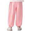 Badibadi Spring And Autumn Infant And Toddler Sweatpants, Boys And Girls Baby Casual Comfortable Breathable Long Pants, Gray Hello, Size 110
