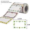 1 Roll/250 Pieces Food Labels Self Adhesive Jam Jar Labels 5x3cm Container Labels - PJ