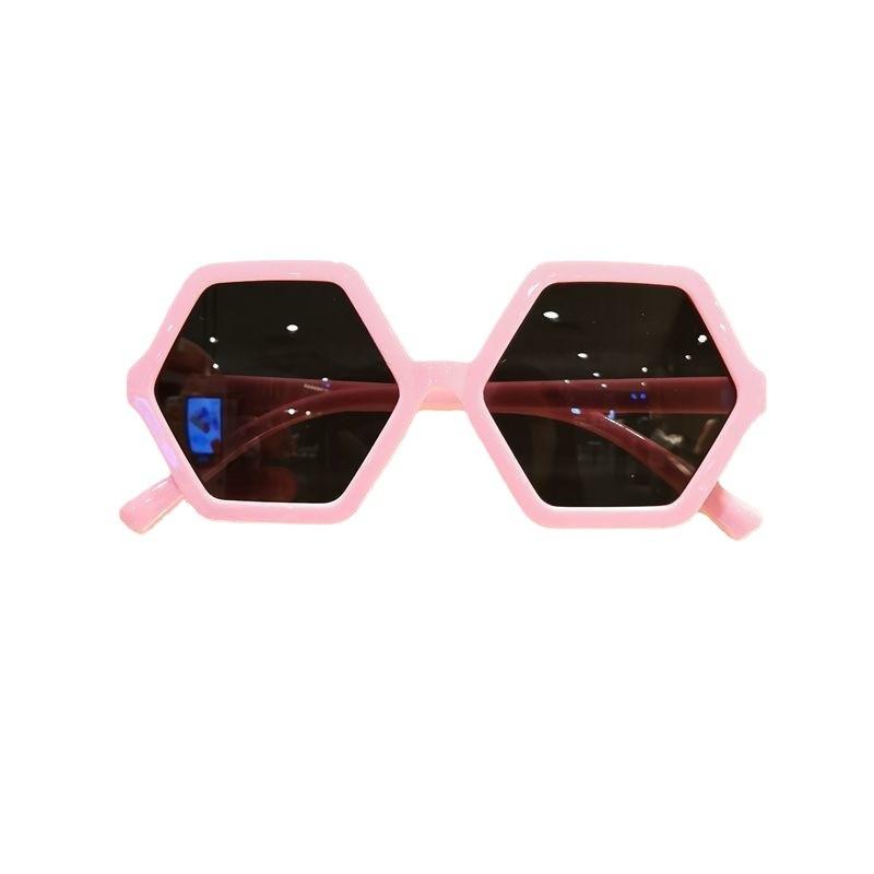 Irregular Polygon Children'S Personalized Sunglasses Sunshade Uv Protection Men And Women Children Sunglasses Baby Glasses Tide