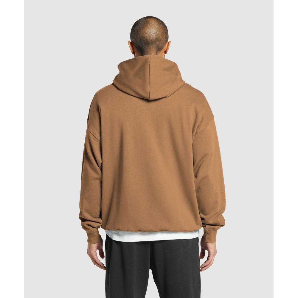 Rest Day Essentials Brown Sweatshirt Gymshark Rest Day Essentials