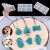 1 buc. Artizanat din Rășină Articole pentru Animale de Companie Instrument pentru Confecționarea Bijuteriilor Matriță de Silicon pentru Pandantiv DIY Matriță pentru Breloc Matriță din Rășină Etichete Agățate Os de Câine