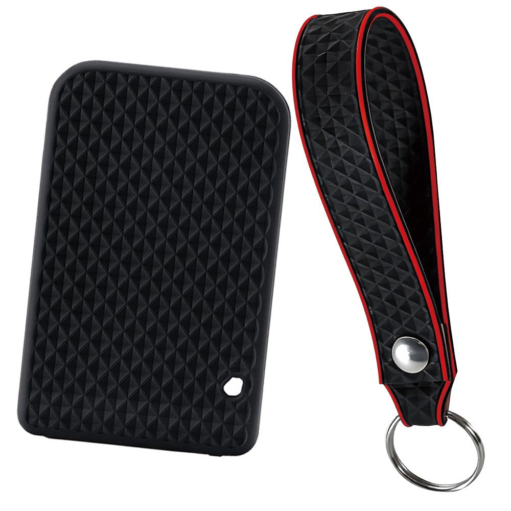 Portachiavi Per Renault Scenic Clio Logan Megane 2 3 Koleos Custodia Copri Chiave Auto a 3 Pulsanti