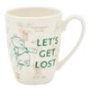 Disney the Plate and Mug Dishwasher and Microwave 100 Acre Picnic Tableware Made In "Winnie Pooh" (approx. 17cm) (approx. 280ml) - Safe, Set, Japan,