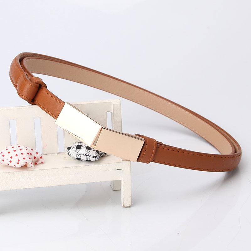 

Регулируемый ремень, Модное украшение, Платье-пальто, Трендовый узкий ремень из темной кожи, Женский ремень для свитера