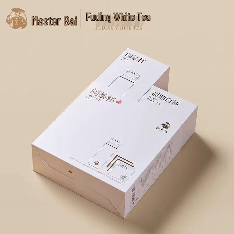 Bai Da Shi 450ml Stewing Teapot & Cup Set with 2016 Fuding White Tea