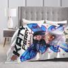 Perry Tour 2025  Katy Butterfly Blanket  Super Warm Street Trend Plush Throw Blanket For Outdoor Flannel Bedspread Bed Cover