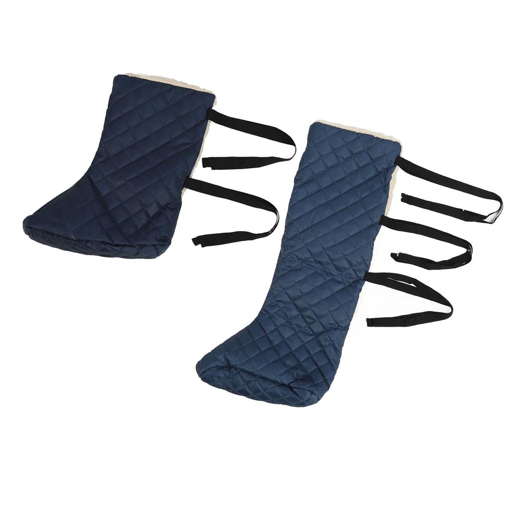 Warm Leg Cast Sleeve Washable Soft Elastic Leg Foot Cast Sock Protector with Adjustable Strap