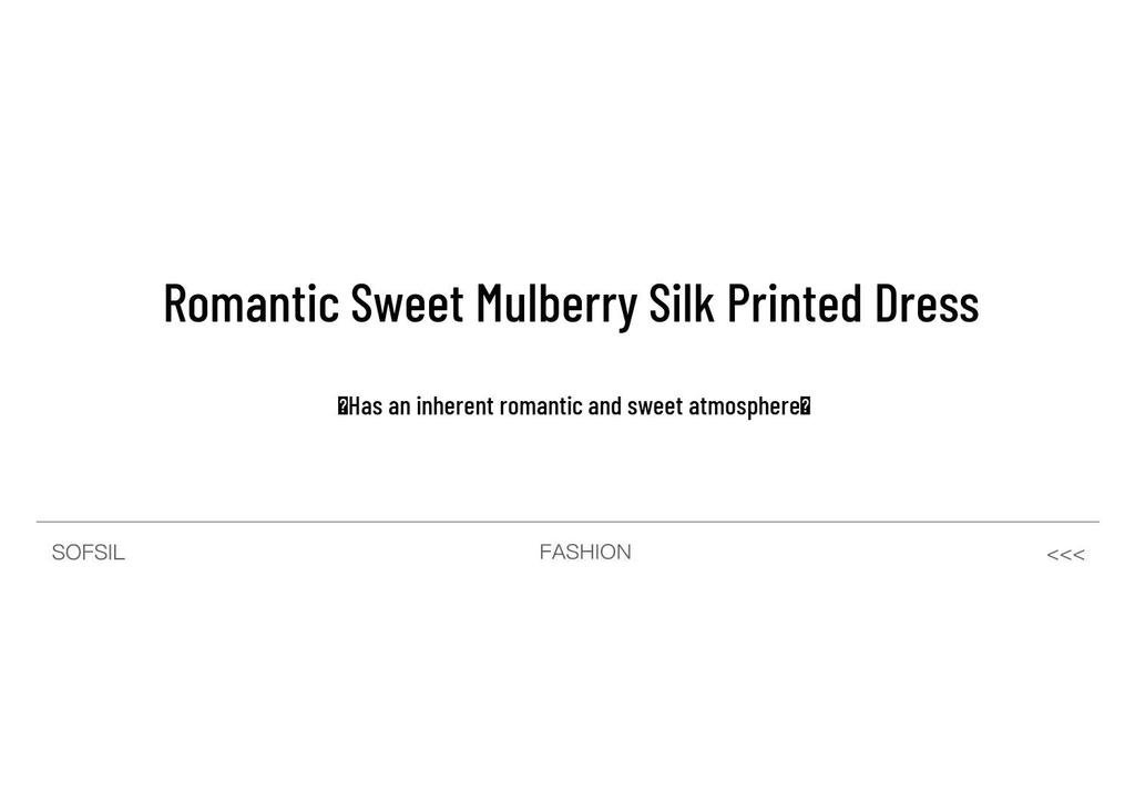 SOFSIL 2026 Summer French Floral V-Neck Midi Dress
