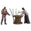 Walking Dead 7" Morgan Impaled Walker und Spike Trap Fig Set