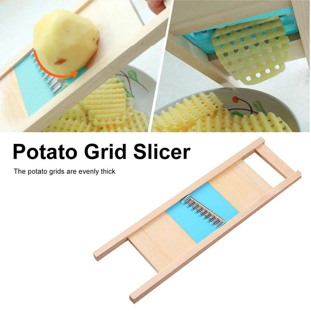 Cut Flower Knife Grid Slicer Grid Wipe Grid Knife Potato Slicer Cut Potato Grid Artifact