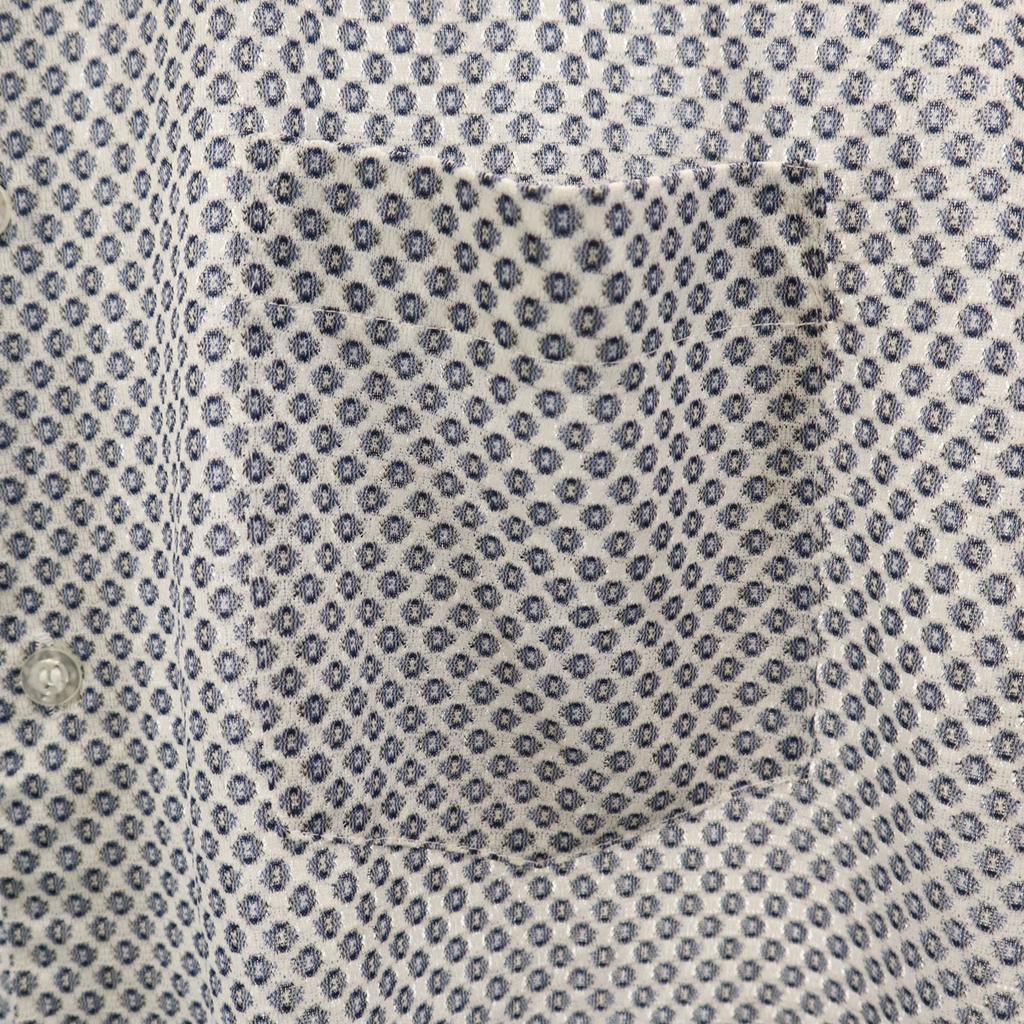 VAN HEUSEN 70s Vintage Overall Handle Long Sleeve Shirt 15 1/2-34 White Men's Used