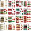 Pcs Christmas Balls Ornaments 2.4 Inch Small Shatterproof Plastic Balls