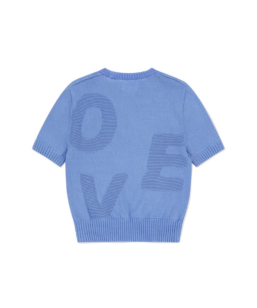 Sun Love Capital S/S Sweater Blue