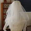 Bowknot Veil for Bride Bridesmaids Wedding Ceremony Veil Wedding Dress Headpiece for Bachelorette Party Bridal Shower