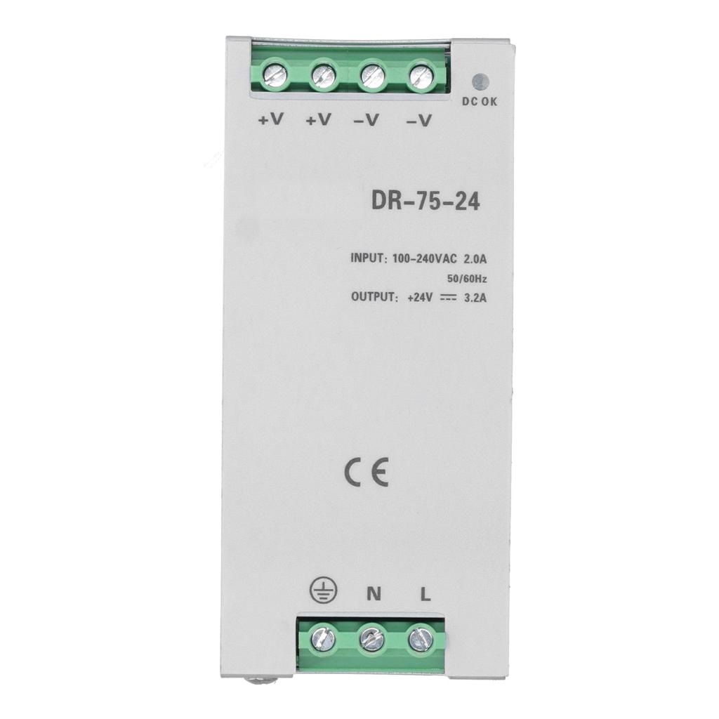BERM Switching Power Supply DINRail Switch Transformer Driver DR7524 100240VAC