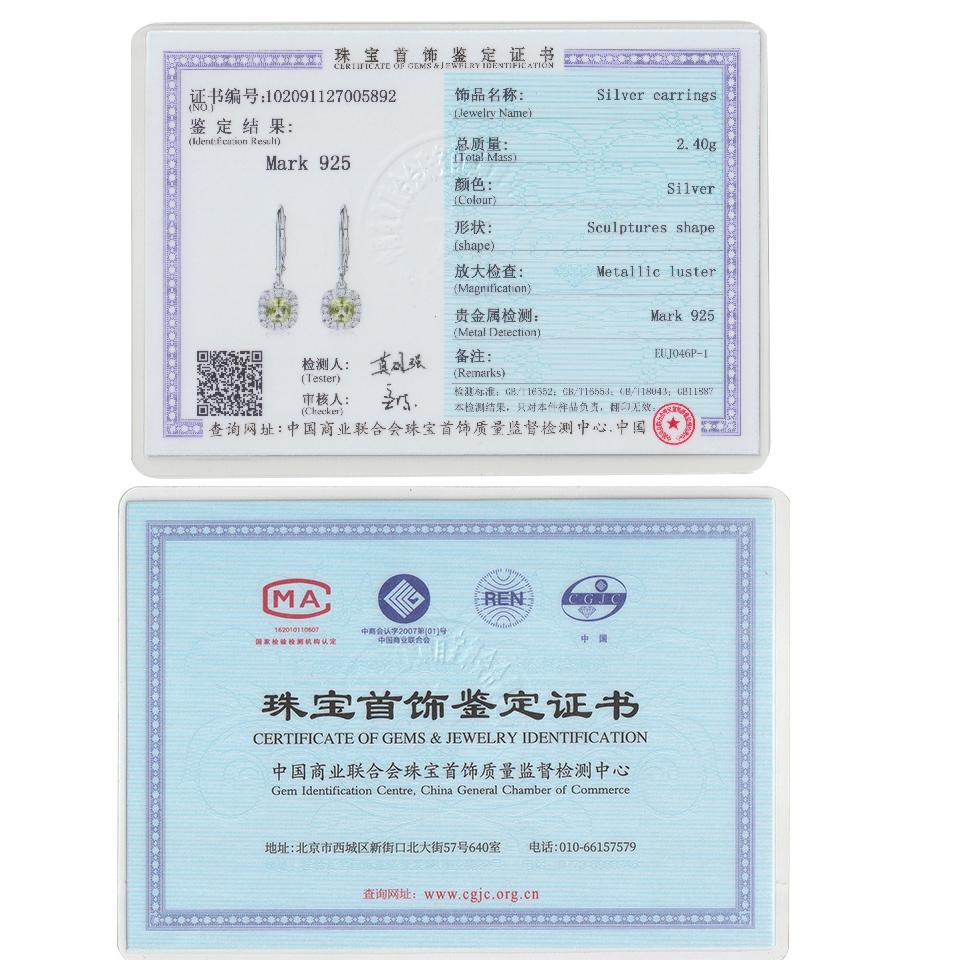 Umcho Clip 925 Sterling Silber Ohrringe für Frauen Aquamarin Blautopas Ohrringe Weihnachtsschmuck Hochzeitsgeschenk mit Box