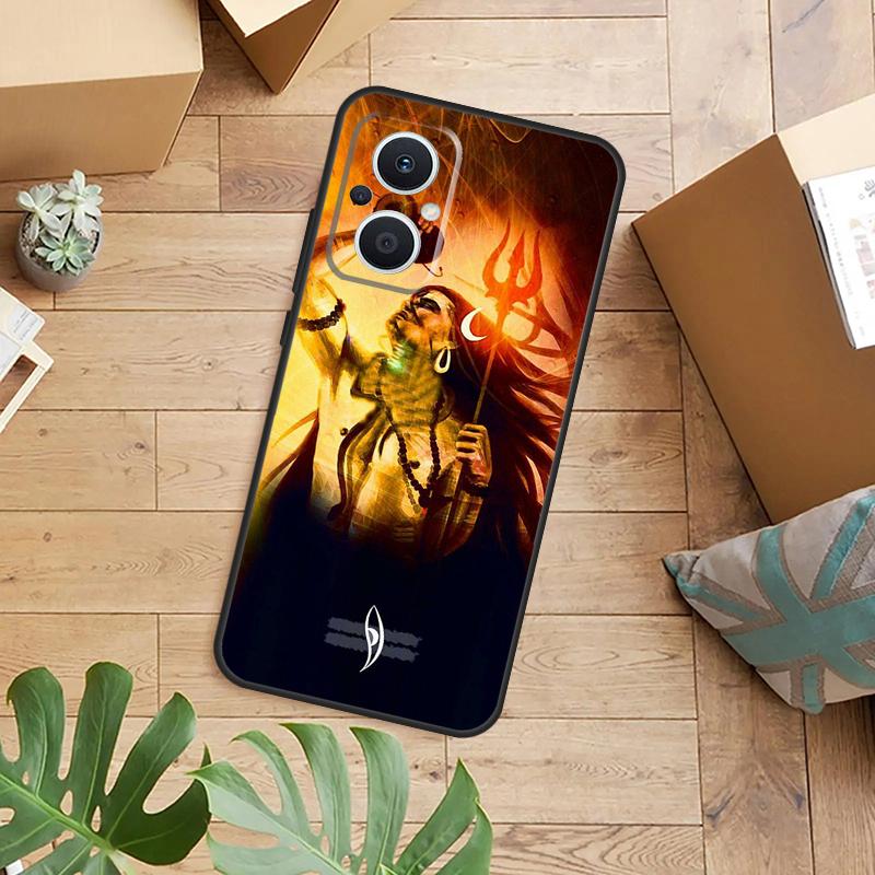 Lord Shiva Hindu God Buddha India Phone Case For OPPO Reno 14 13 12 11 F 10 Pro 8T 7 8 Lite OPPO Find X8 X6 X5 X9 Pro Cover