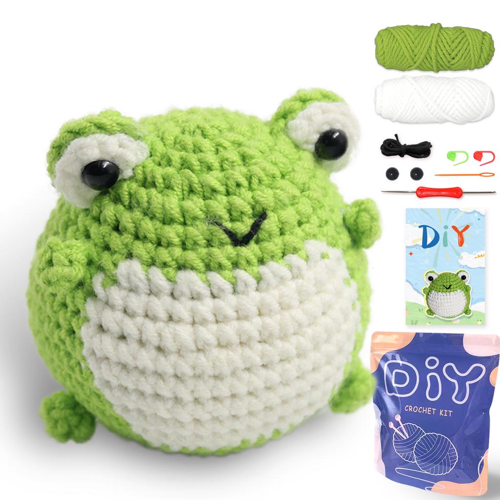 Kit da uncinetto Animal sery per principianti Set iniziale all'uncinetto, Kit da uncinetto fai-da-te per principianti, Kit per uncinetto e maglia passo dopo passo