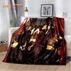 Cartoon Black Butler Anime 3D deka, měkká deka pro domácí ložnici pohovka pohovka piknik cestovní kancelářská přikrývka deka pro děti