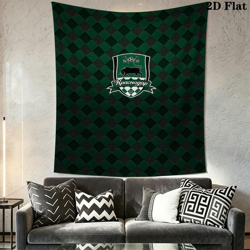FC Krasnodar Surge Wall Hanging Printed Fabric Blanket Decorative Tapestries for Bedroom Living Room Home Decor