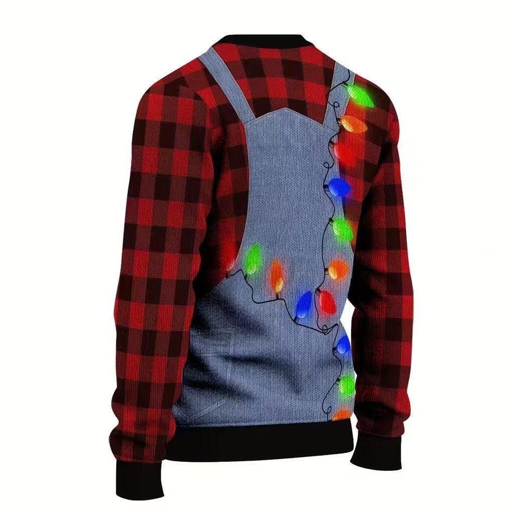 Christmas Costumes Unisex Suspender-style Casual Trendy Loose T-Shirt