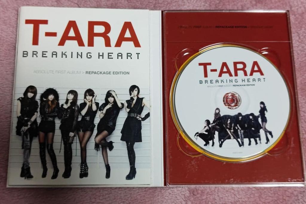 [USED] T-ARA 1st Album BREAKING HEART Repackage Edition