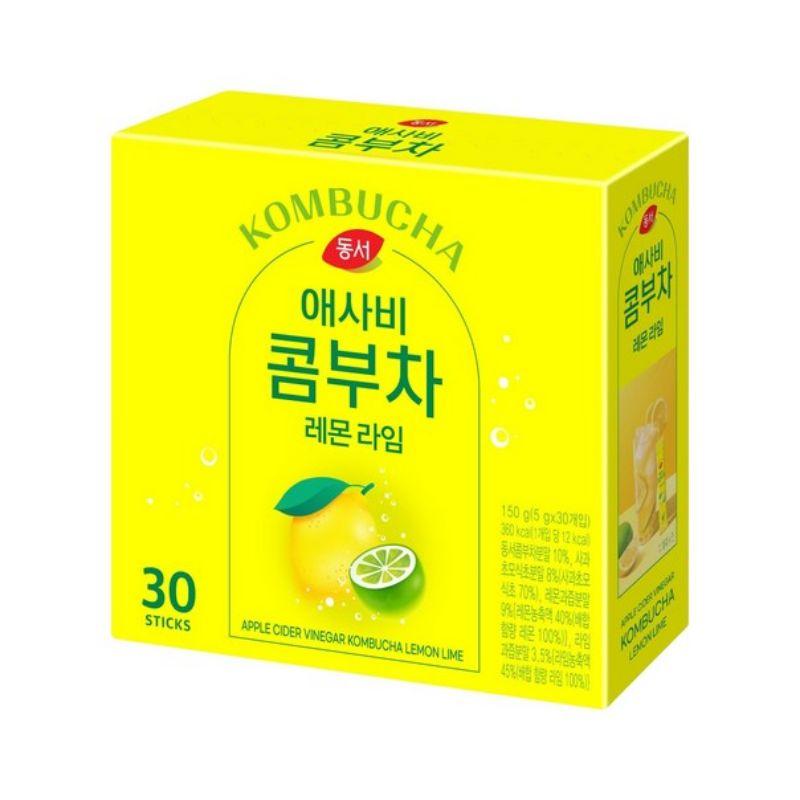 Dongsuh Apple Cider Vinegar Kombucha Lemon Lime 5g X 30 Sticks