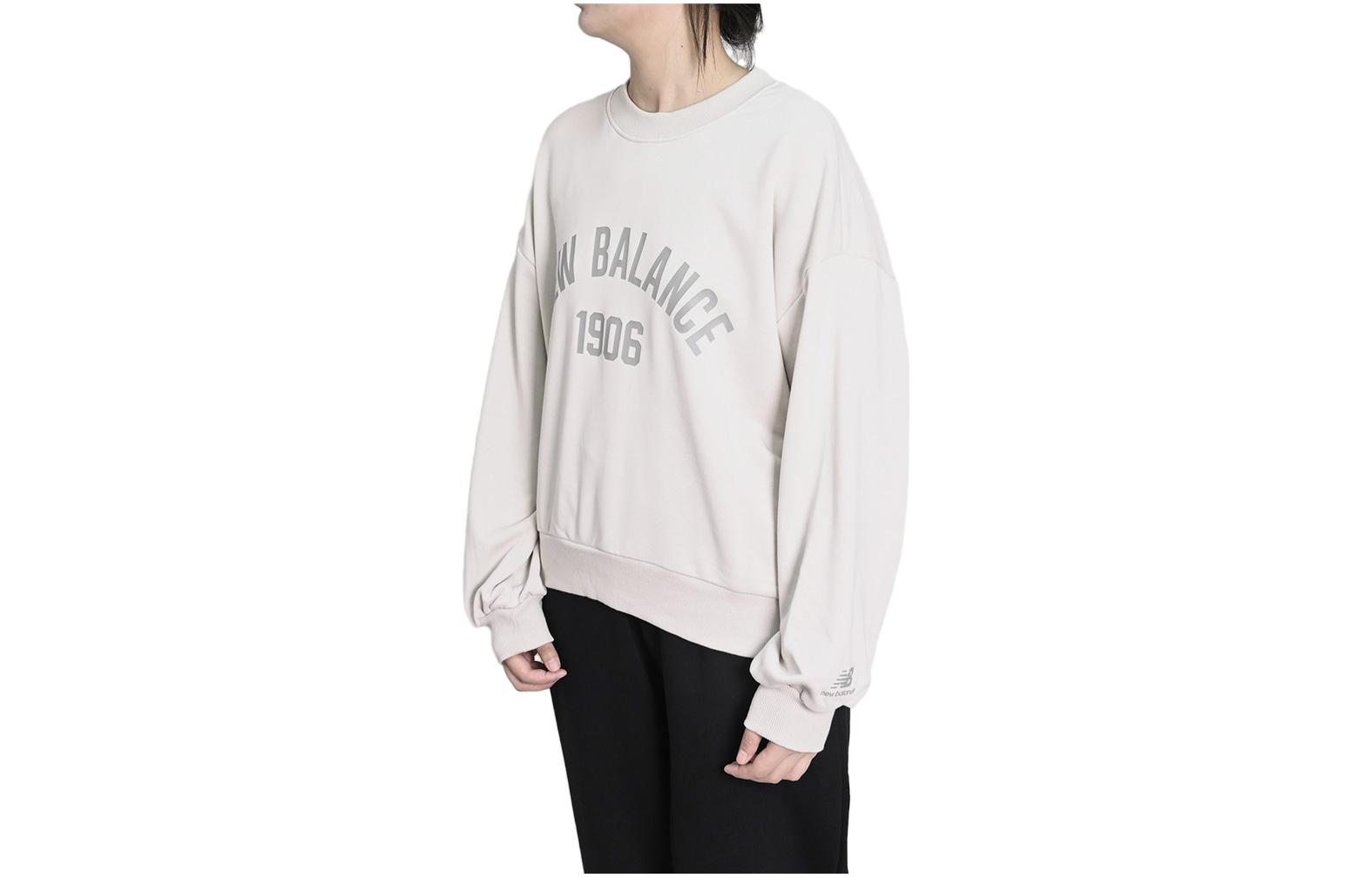 New Balance Athleisure Sweatshirt Women s White WT33553-MBM M