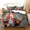 Anime HITMAN REBORN Beding Set 3D Printed Suitable for Bedrom Soft with Soft Fabric Duvet Cover Set With Pilowcases Children Kids Home Textile