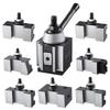 Quick Change Tool Post Set 8 Pcs Lathe Tool Holders for 10"-15" Mini Lathe