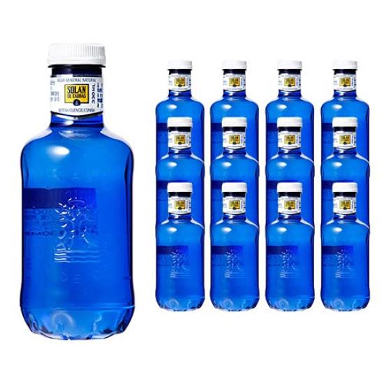 

Solan de Cabras PET x 12 Blue Plastic mineral de Cabras [330ml Bottle] bottle/Spain/Water/Stylish bottle/Natural water/Solan