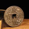 Antique Brass Five Emperors Coin Pendant In The Great Qing Dynasty Money Attraction Fengshui Old Coin Ornamental Commemorative