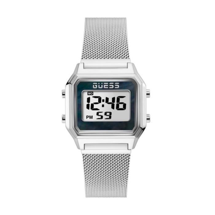 Montre À Bracelet - GUESS - GW0343L1 - Acier Inoxydable - Argenté - Quartz Analogique