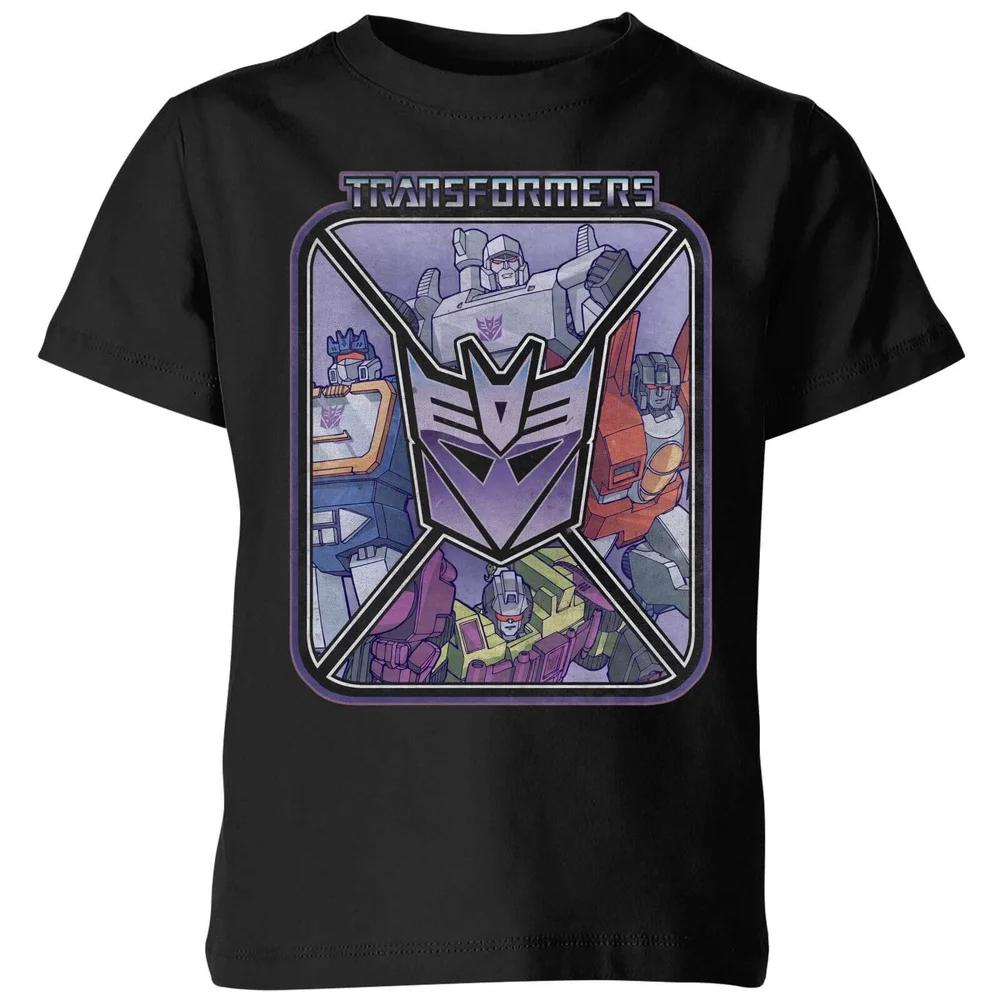 Transformers Decepticons Kids  T-Shirt - Black - 3-4 Years 100