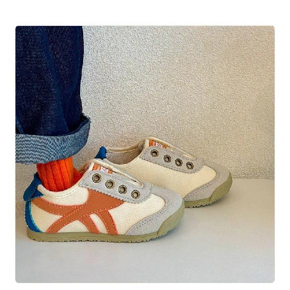 Children's canvas shoes, new spring and autumn models, casual sneakers for boys and girls, indoor shoes for kindergarten, baby Forrest Gump shoes