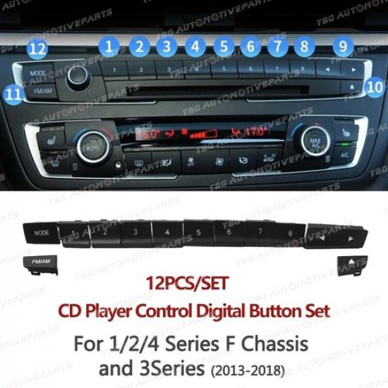 Auto Armaturenbrett AC Luft CD Knopf MAX AUTO für BMW 4er F32 F33 F36 2011 -2018