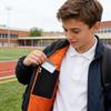 1 PZ Tasca Nascosta Laterale da Cucire con Zip Tasca di Sicurezza Interna Per Abbigliamento Tasche Interne Per Giacche Cappotti Felpe