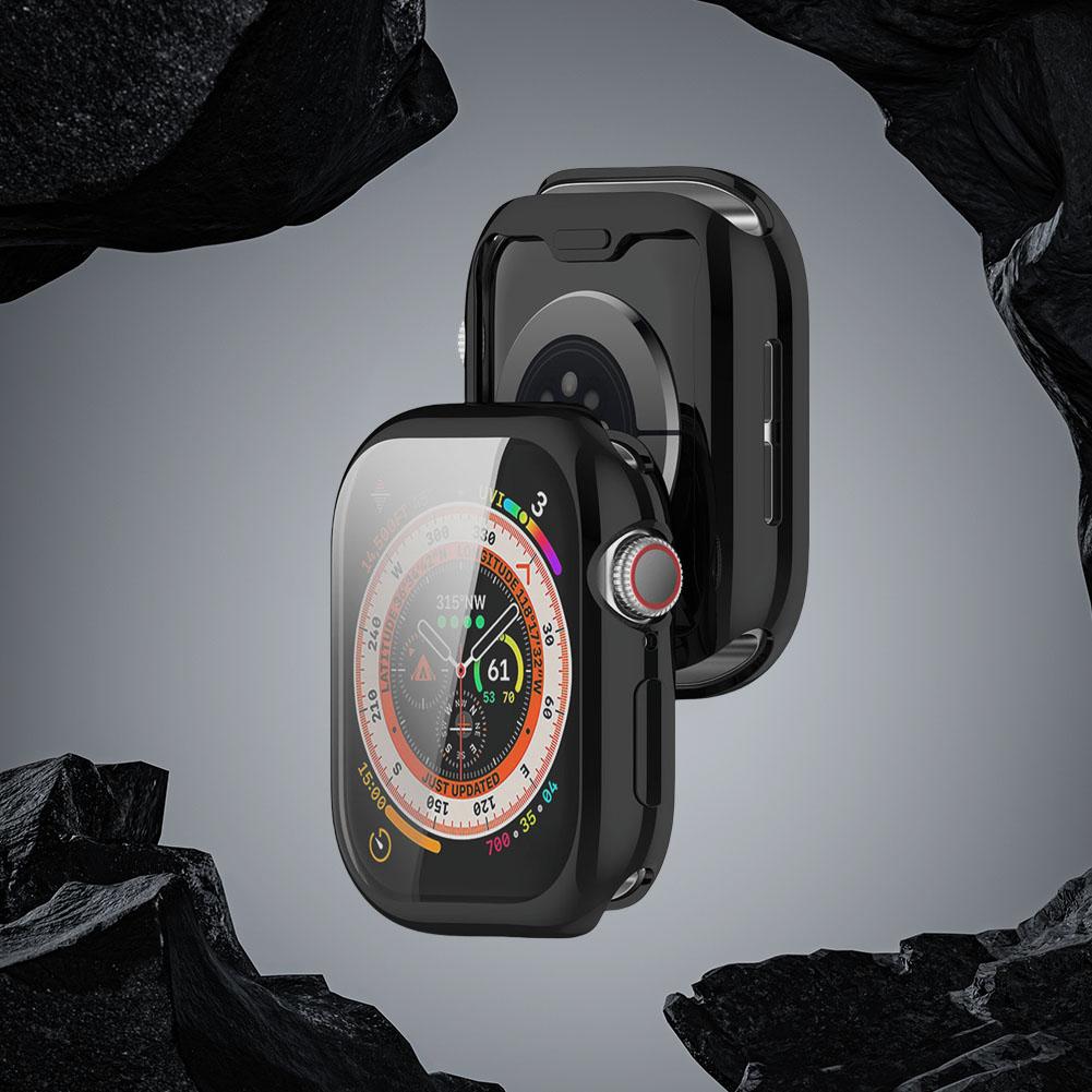 TPU Case Soft All-Around Coverage Screen Protector Dustproof Full Cover Protective Shell for Apple Watch Series 10 42mm/46mm