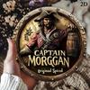 Pirate Wine Barrel Metal Wall Art Vintage Home Decor Sign for Bedroom Living Room