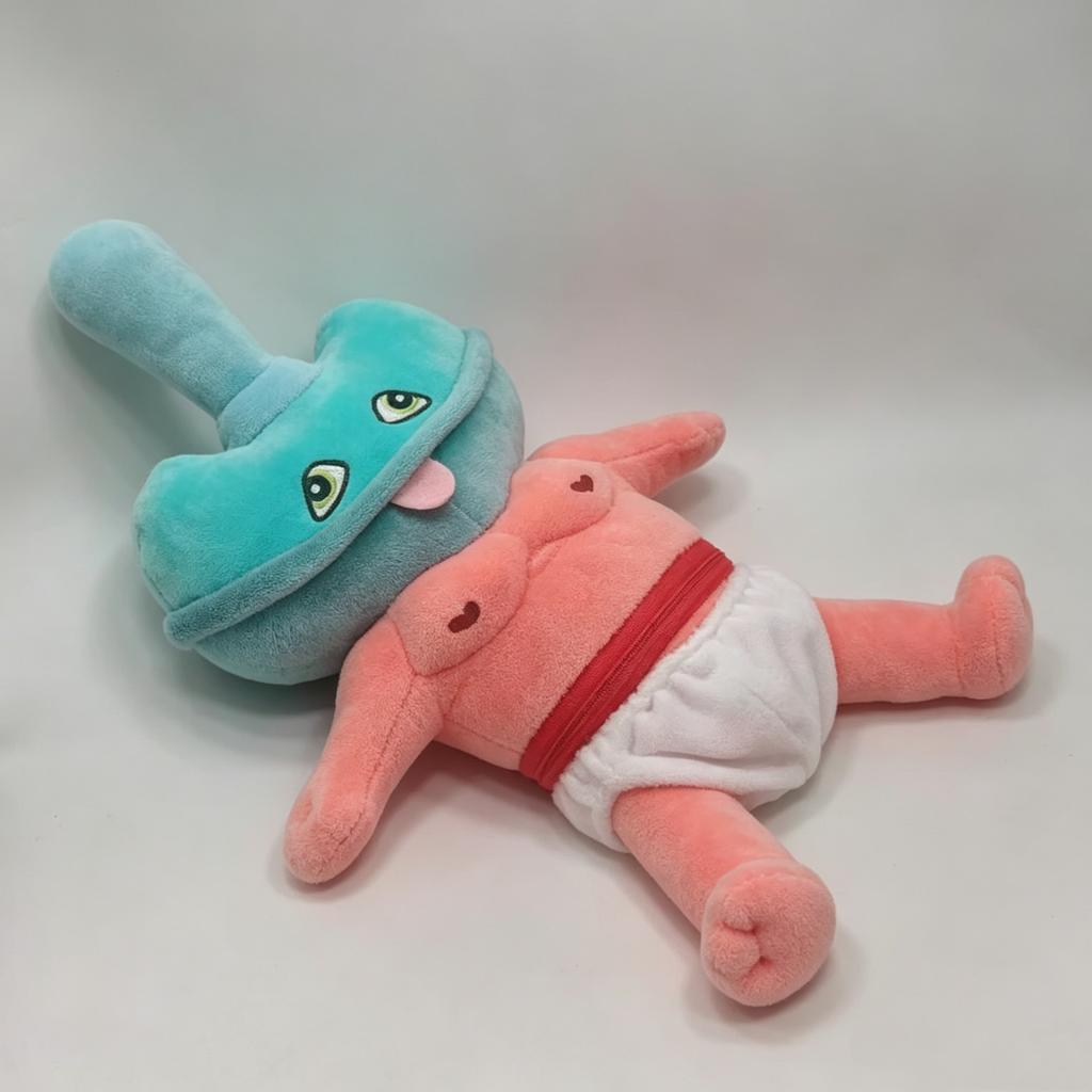 Dark Pals Bundle Plush Toy Stuffed Doll Cute Weird Cartoon Monster Soft Fluffy Gift For Kids Fans Home Decor